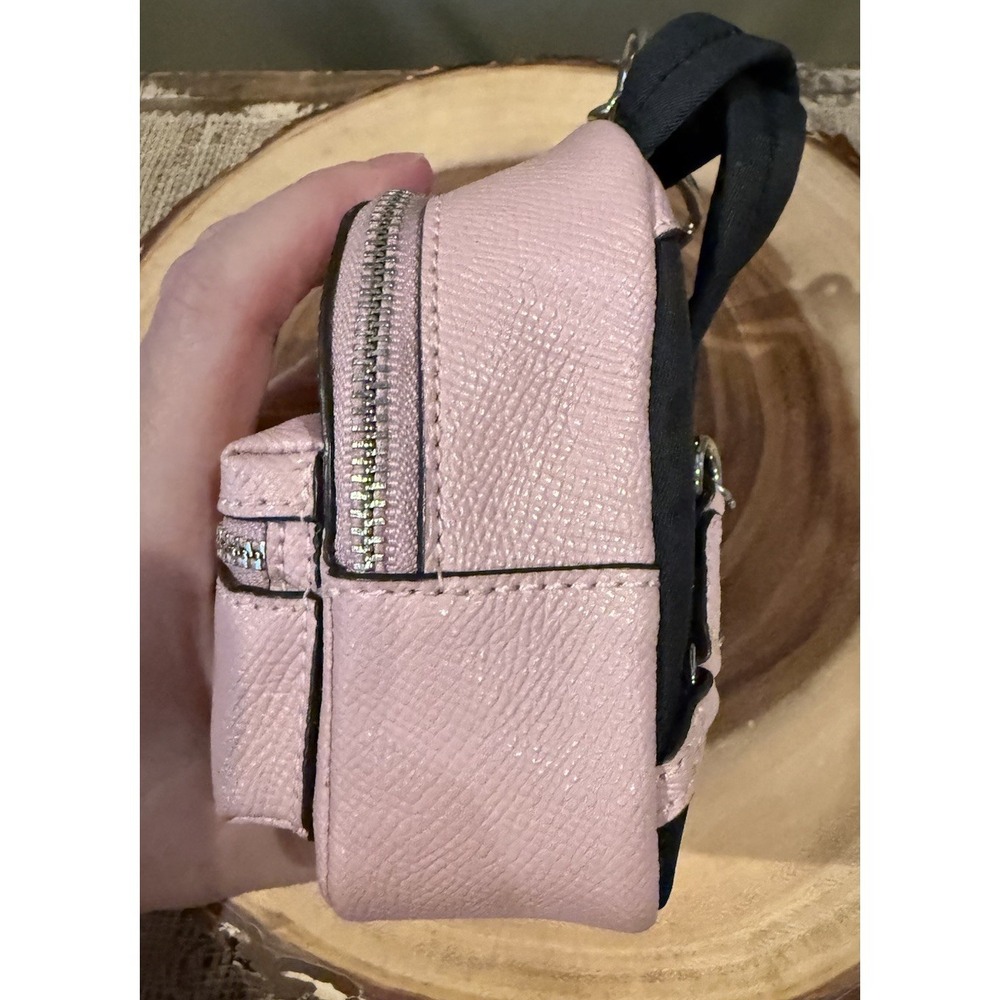 Coach Pink Backpack Keychain Coin Case Bag Charm Rare F73754 - Picture 5 of 12